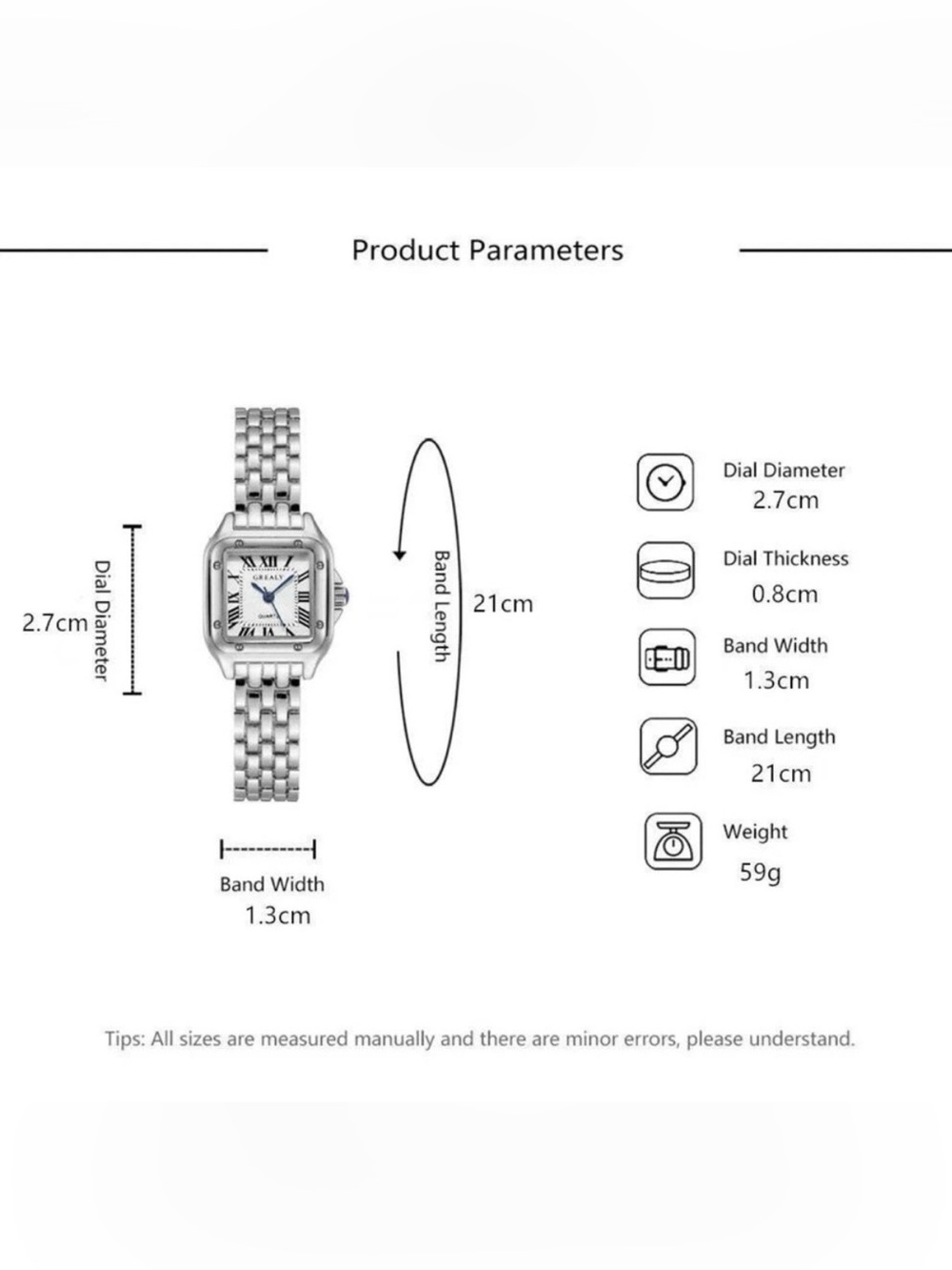 Panthere Classic Rectangle
Stainless Steel
Gold Watch - Picture 8 of 8